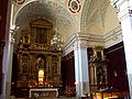 Interior de la iglesia del convento.