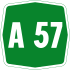 Autostrada A57 shield}}