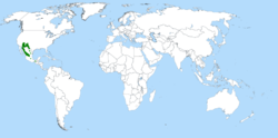 Distribución de "Juniperus deppeana"