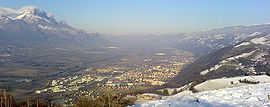 A general view of Domène