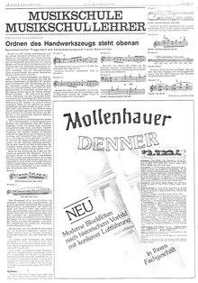 Ellenberger Zeitungsartikel Fingersatz