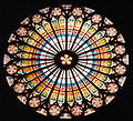 Rose window in Strasbourg cathedral