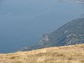 View from Galičica on the north part of Ohrid lake