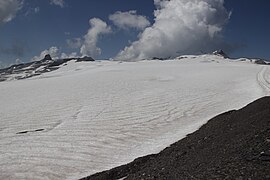 Le glacier de Tsanfleuron.