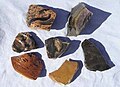 Glass Buttes obsidian samples