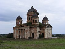 Троицкий храм в селе Пятино (Ульяновская область) (С 2016 года восстанавливается).