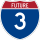 Future Interstate 3 marker