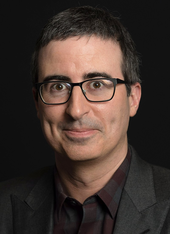 Portrait photograph of John Oliver