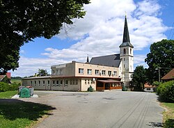 Restaurant and Church of Saint Bartholomew