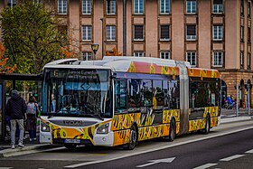 Image illustrative de l’article Bus à haut niveau de service de Strasbourg