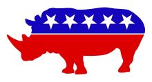 Logo en forme de rhinocéros (au lieu d'éléphant).