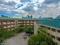 JFMS quadrangle facing the administration building