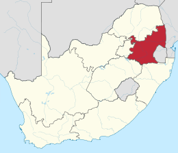 Mpumalanga – Localizzazione