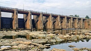 Lock Gates of Mukutmanipur Dam