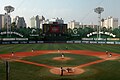 Das benachbarte Mokdong-Baseball-Stadion (Juni 2010)