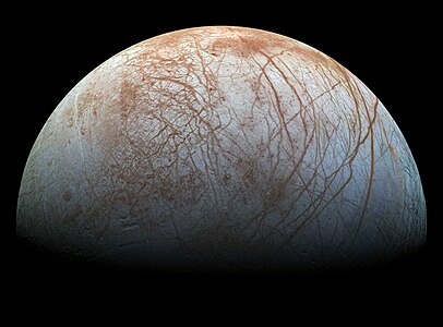 Europa, by NASA/JPL-Caltech/SETI Institute