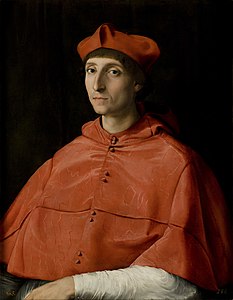 Portrait of a Cardinal, by Raphael