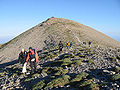 Eastern ridge of the summit of Mount Ida.
