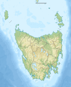 Emu River (Tasmania) is located in Tasmania