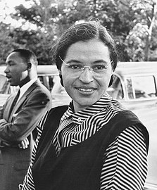 Rosa Parks was of Cherokee-Creek,[67] African-American and Scots-Irish descent.[68]