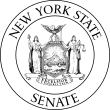 Description de l'image Seal of the New York State Senate.svg.