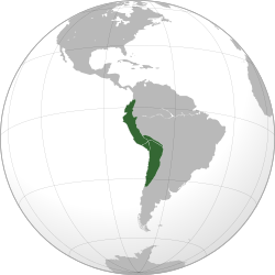 The Inca Empire at its bigest size c. 1525