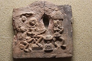 Terracotta Plaque Found at Dhosa/Tilpi, Now at State Archaeological Museum at Behala