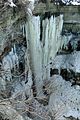 Valaste Falls in winter