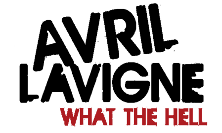 Logotipo da música de trabalho "What the Hell"