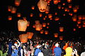 Image 38Sky Lantern festival in Pingxi, Taiwan (from Culture of Taiwan)