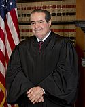 Former Supreme Court judge Antonin Scalia in 2013, not eating broccoli.