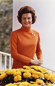 First Lady Betty Ford, 1974