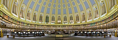 Sala de lectura del Museo Británico