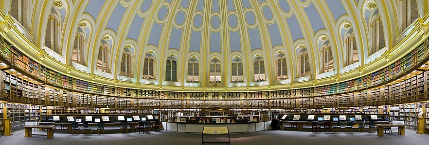 British Museum Reading Room, by Diliff
