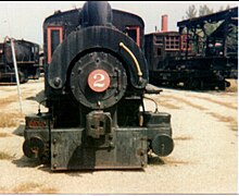 Bullard Co. No. 2, at Steamtown, USA, Bellows Falls, Vermont, c. 1974