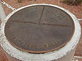 Cameron Corner Survey Marker, the point where the borders of the Australian states of New South Wales, Queensland and South Australia meet