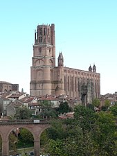 La catedral de Santa Cecilia de Albi, el florón de estilo gótico meridional