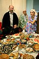 Family celebrating eid, Tajikistan