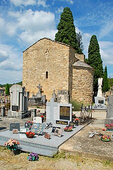 La façade vue du sud.