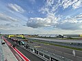 Il rettilineo del traguardo con la pit lane