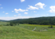 Distant view of the valley in which the Cypress Hills Massacre occurred