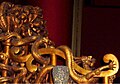 Image 50Detail of the Dragon Throne used by the Qianlong Emperor of China, Forbidden City, Qing dynasty. Artifact circulating in U.S. museums on loan from Beijing (from Culture of Asia)