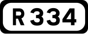 R334 road shield}}