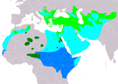 Distribución de Iduna pallida