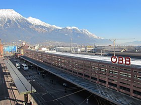 Image illustrative de l’article Gare centrale d'Innsbruck