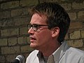 John Green speaking at the Loft Literary Center in Minneapolis