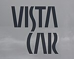 「VISTA CAR」ロゴタイプ