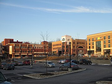 Downtown redevelopments as of March 2013
