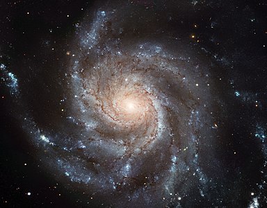 Pinwheel Galaxy, by NASA/ESA