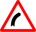 1a) — Curve to the right